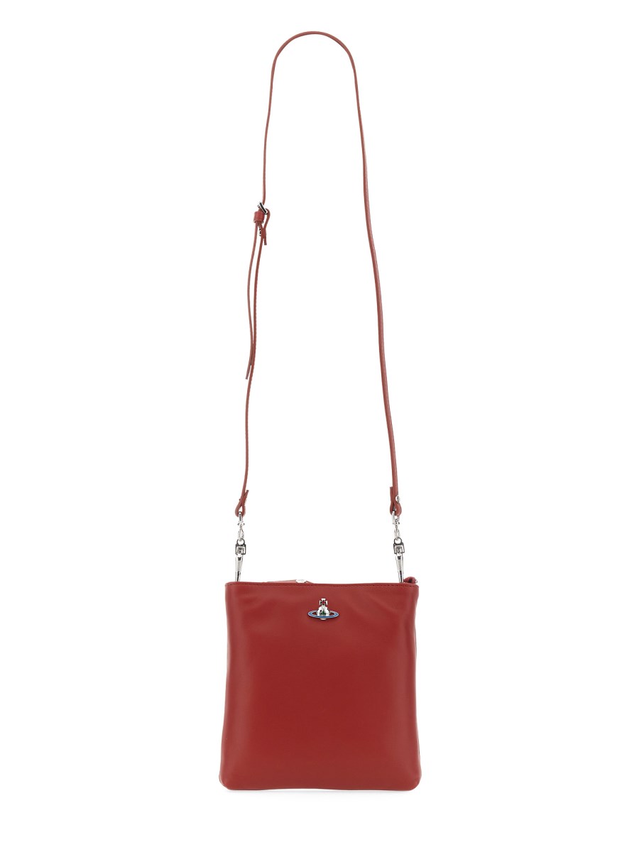 BORSA A TRACOLLA CON LOGO ORB