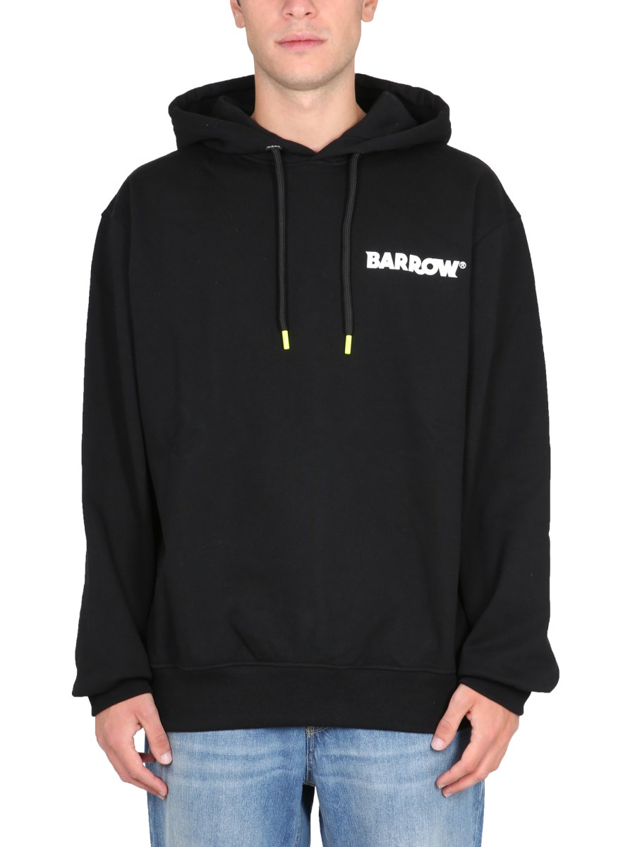 BARROW - COTTON SWEATSHIRT WITH LOGO - Eleonora Bonucci