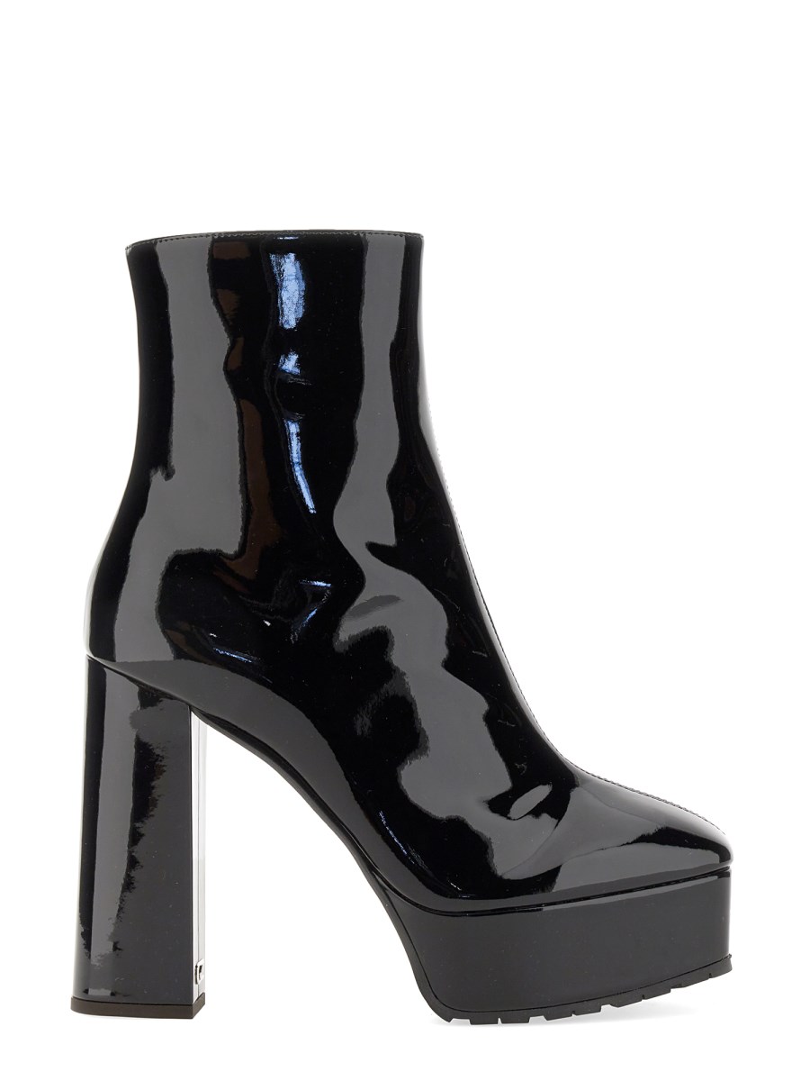 GIUSEPPE ZANOTTI STIVALE IN ECOPELLE CON PLATEAU