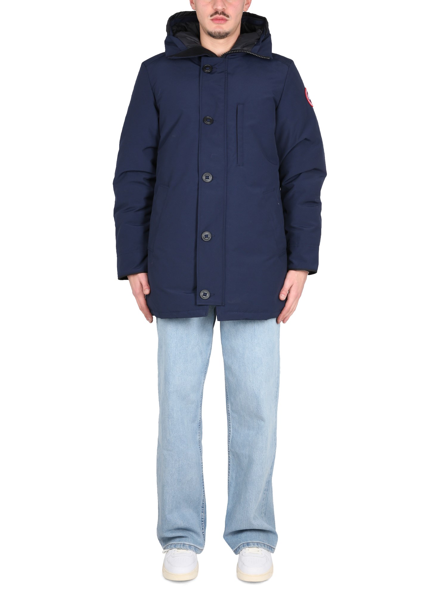 Shop Canada Goose Parka Chateau In Blue