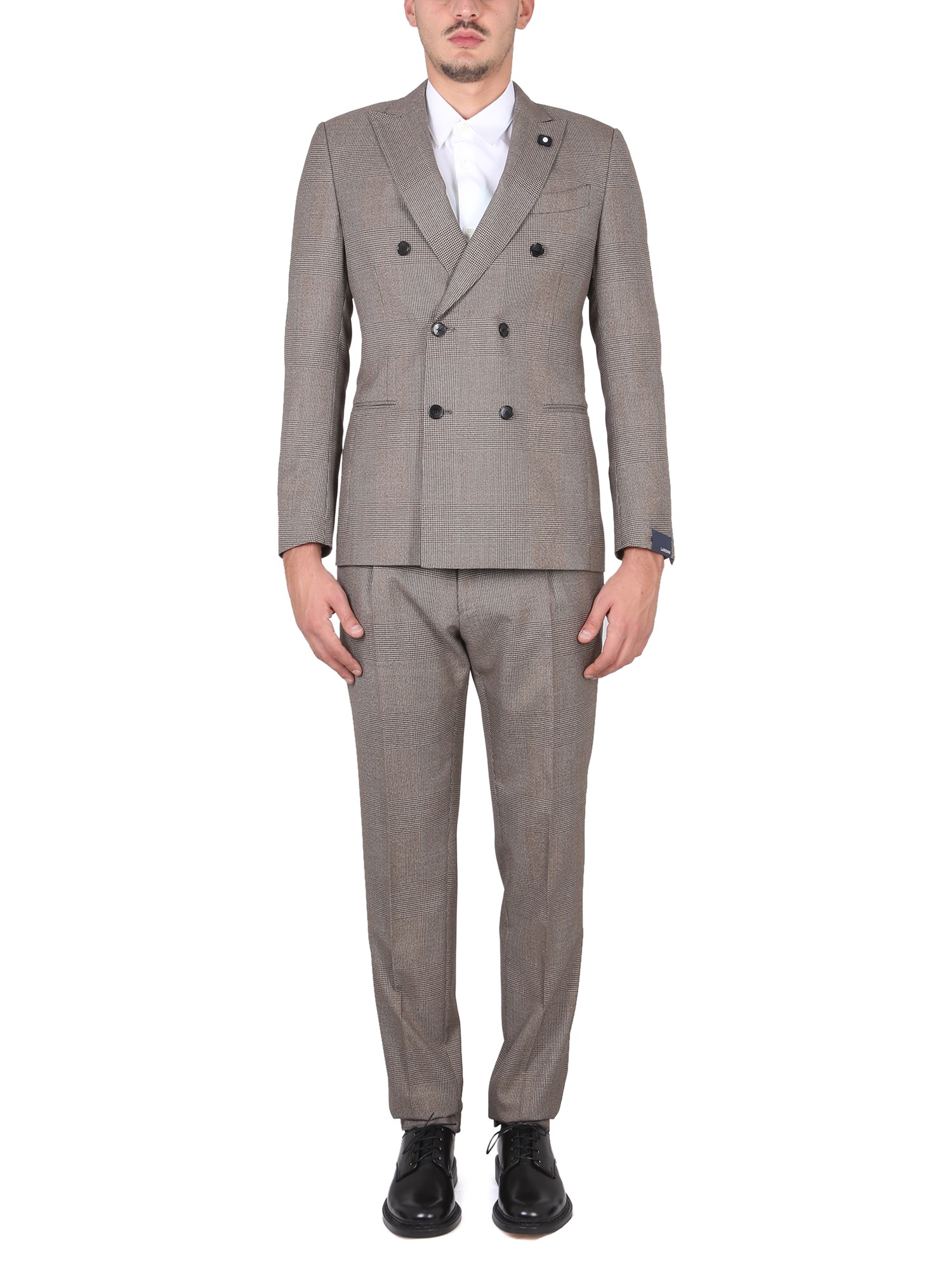 Lardini Kosmo Suit In Brown
