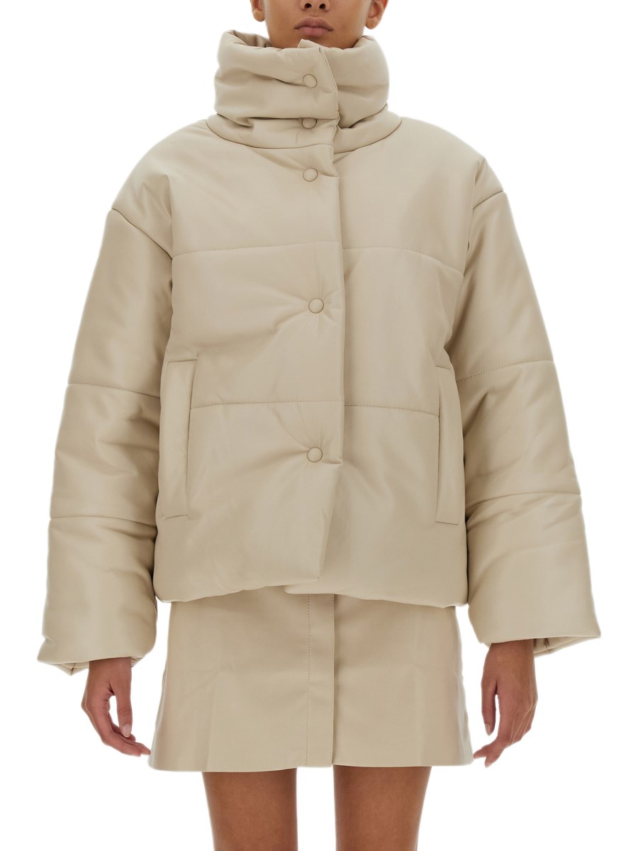 Nanushka on sale hide puffer