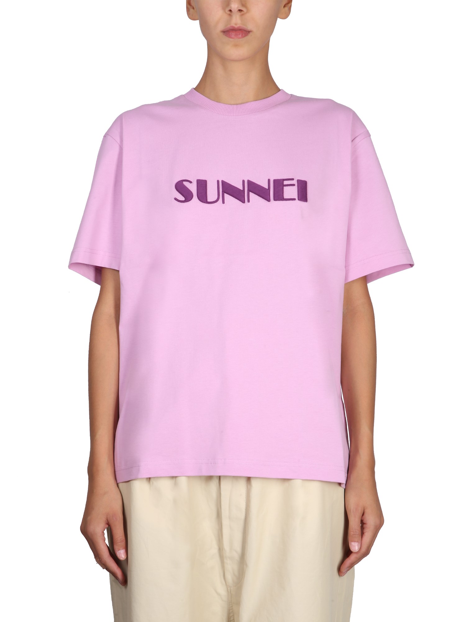 sunnei crewneck t-shirt