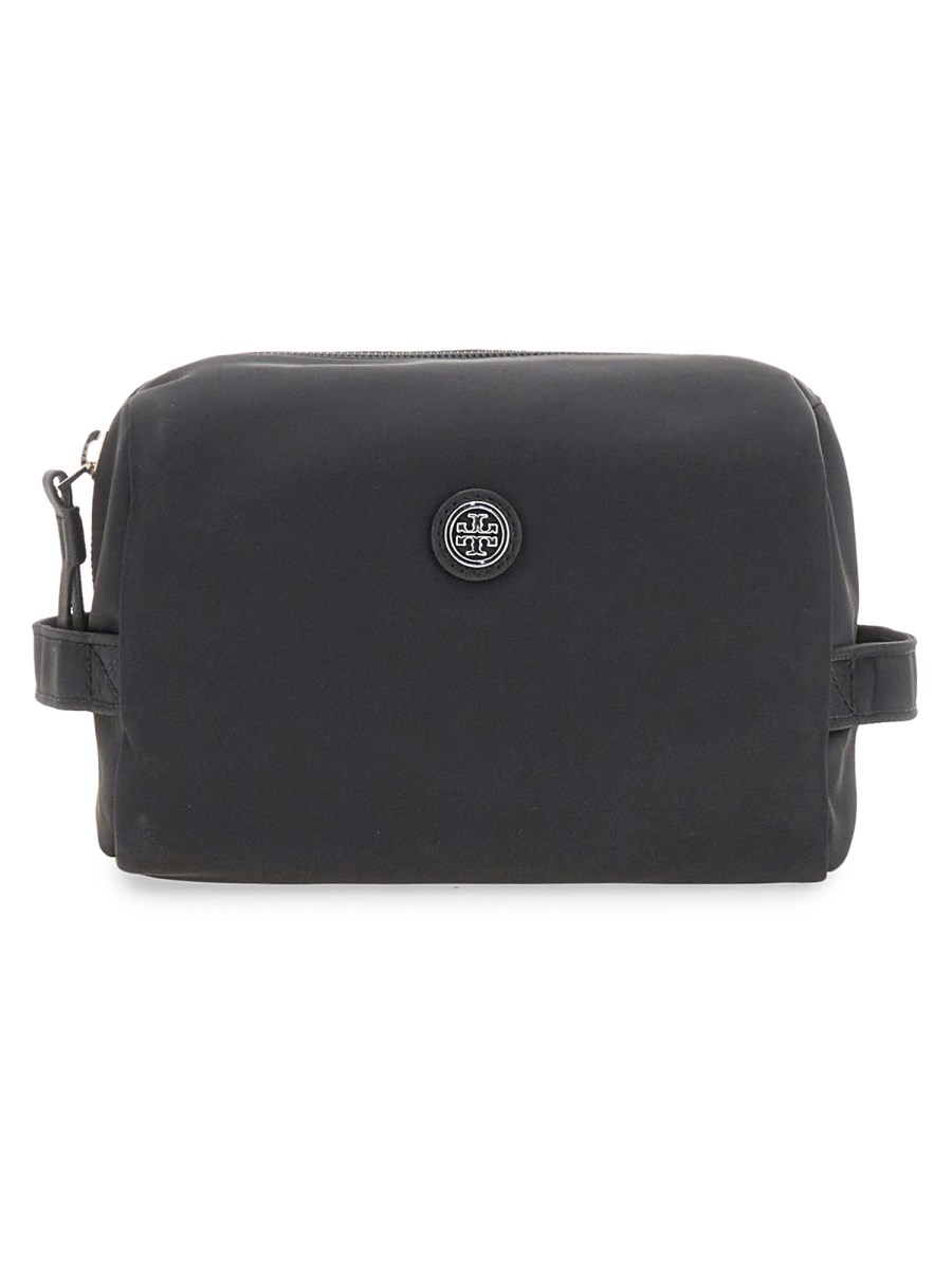 Tory burch nylon cosmetic on sale bag