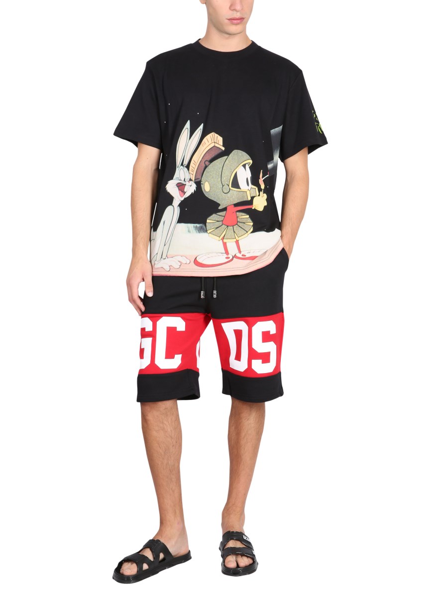 T-SHIRT CON STAMPA LOONEY TUNES