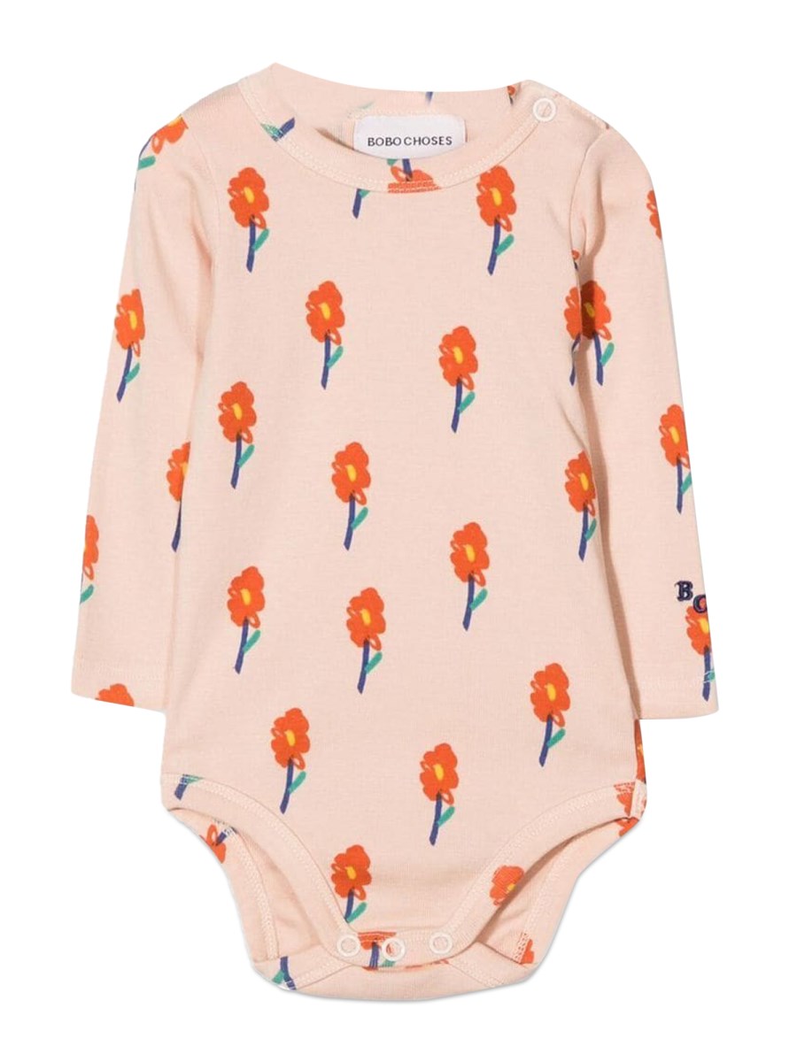 FLOLWERS ALLOVER BODY M/L