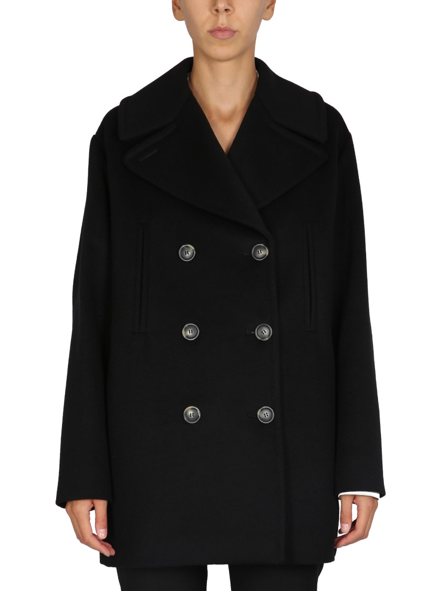 MAX MARA - CABAN OVER IN PURE WOOL DRAP - Eleonora Bonucci