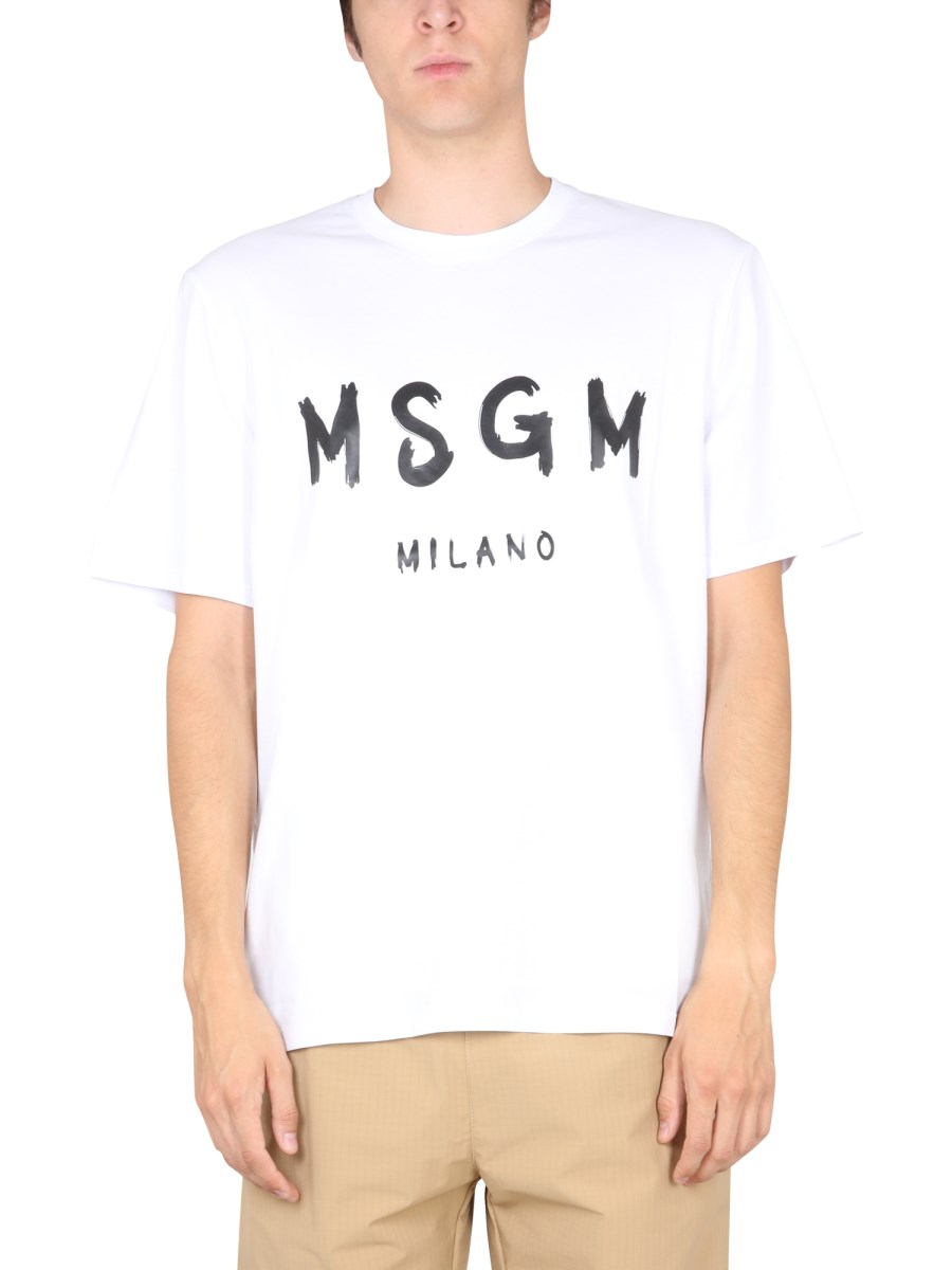 Maglietta hot sale msgm uomo