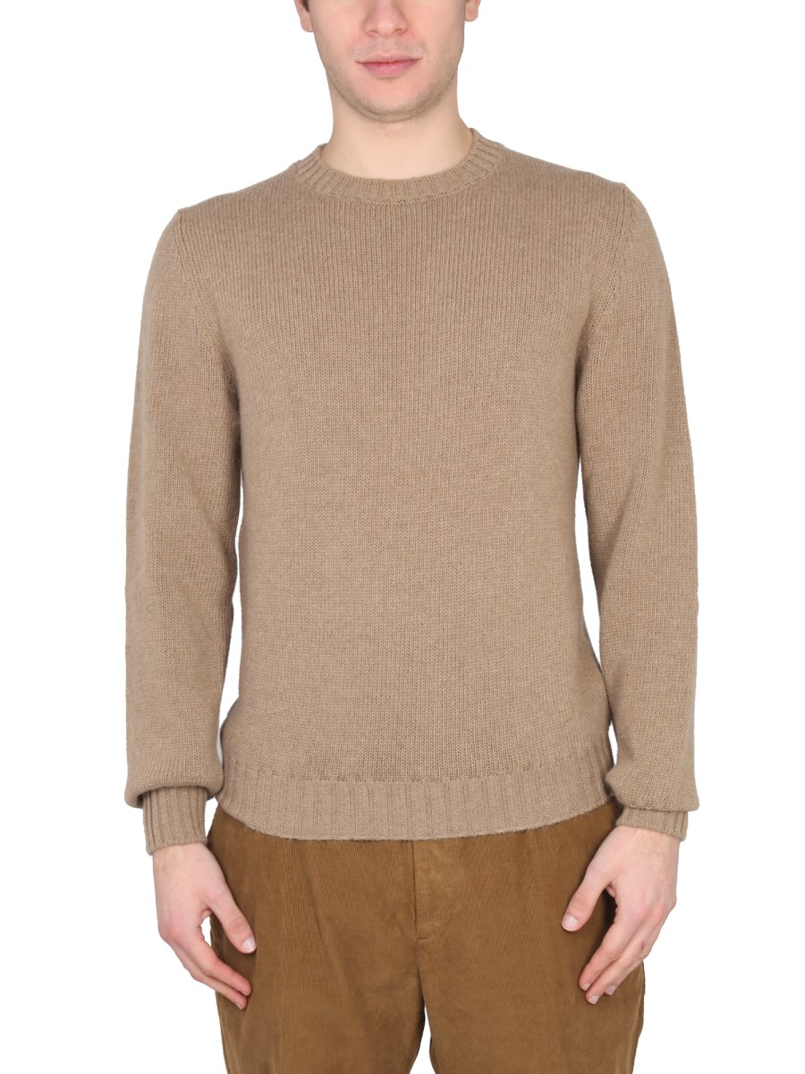 MAGLIA IN MISTO ANGORA