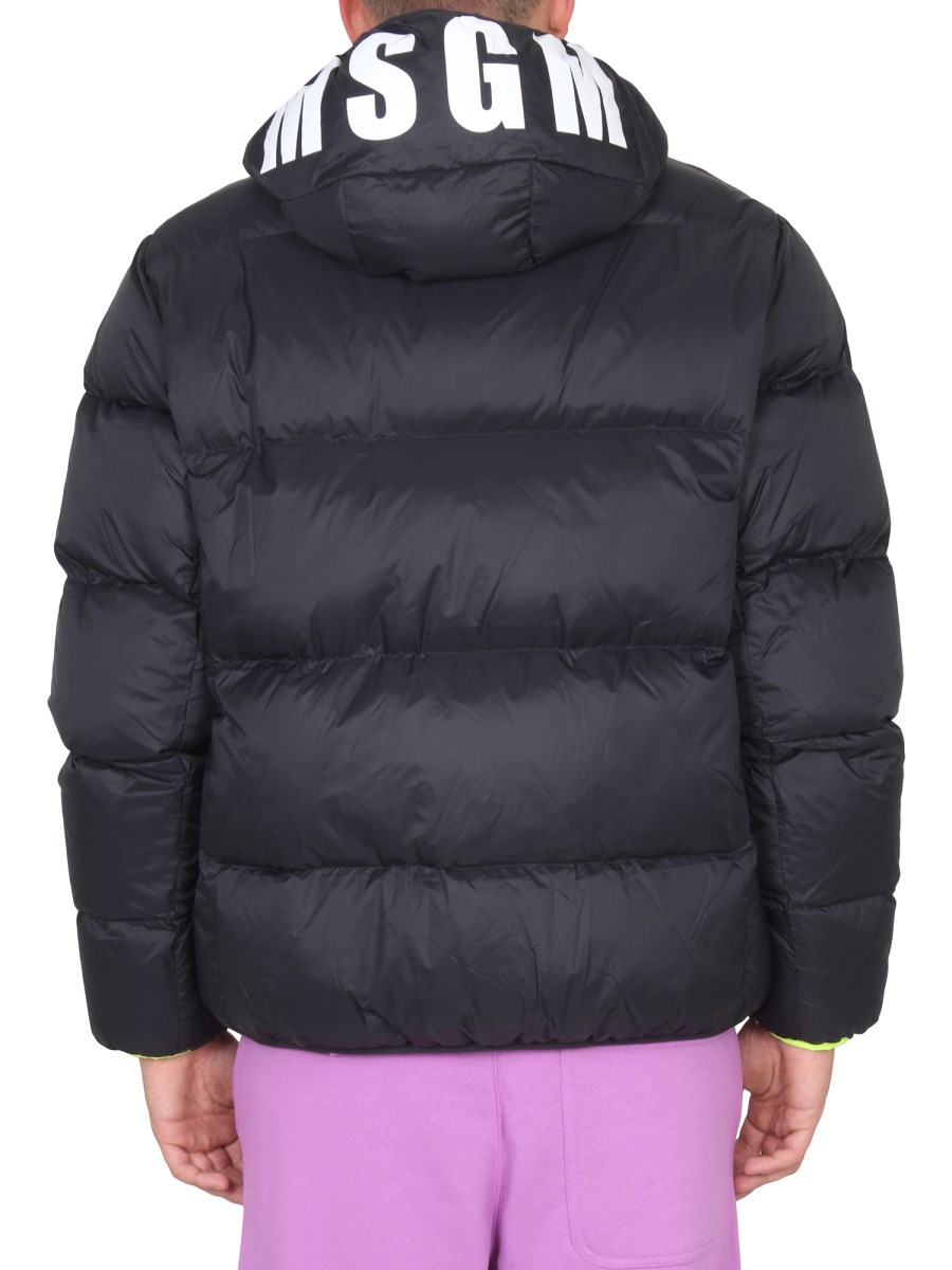 MSGM - DOWN JACKET WITH HOOD - Eleonora Bonucci