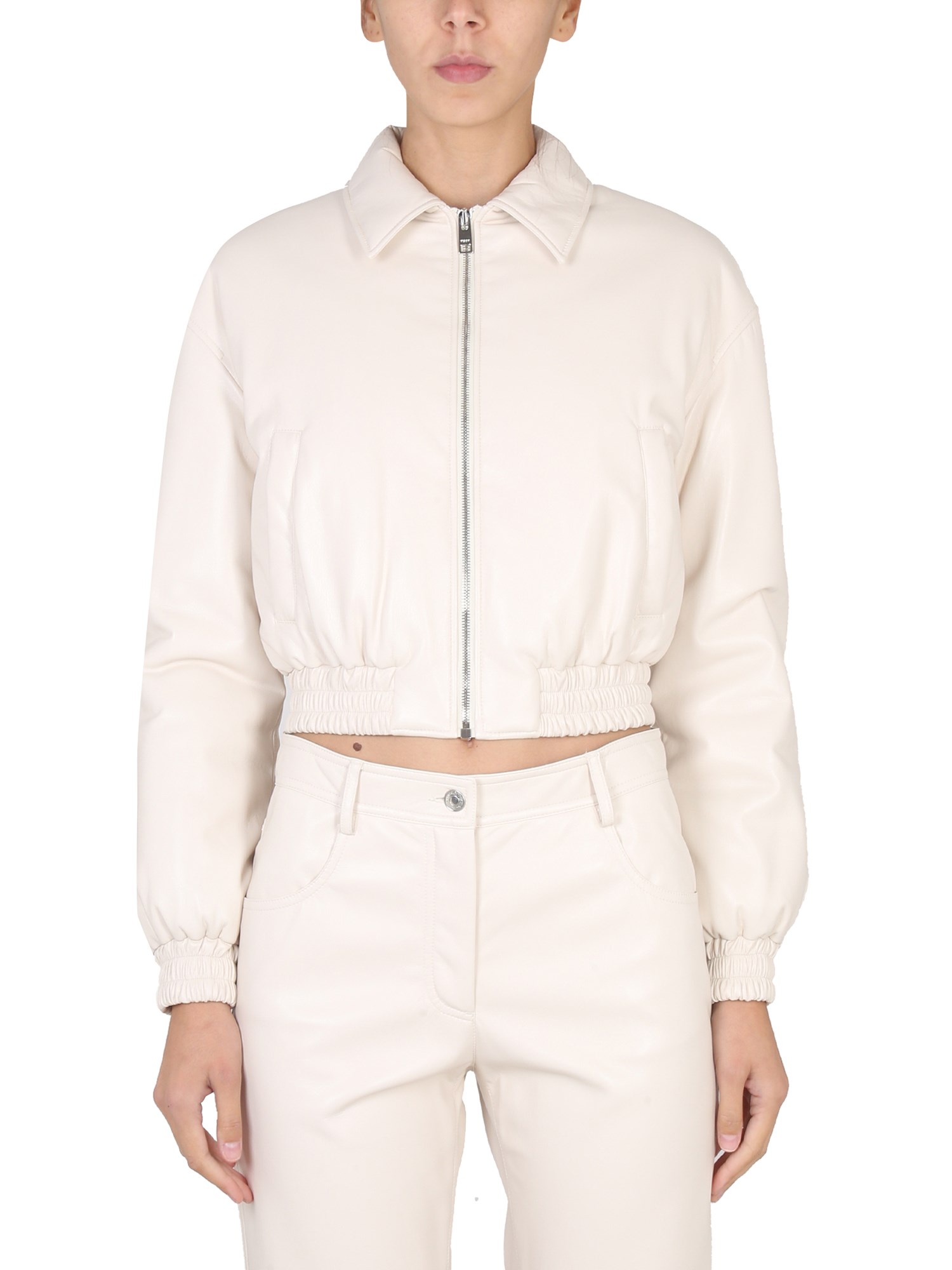 msgm jacket with classic collar