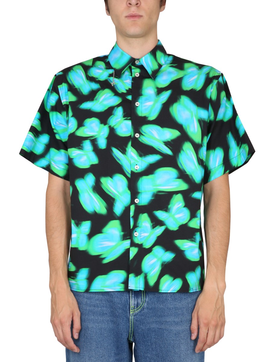 CAMICIA STAMPA TRIPPY BUTTERFLY 