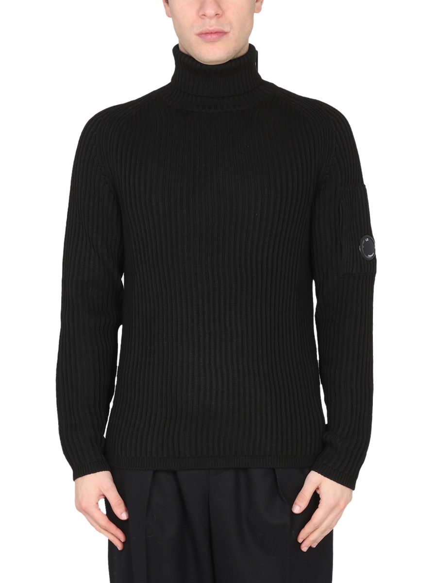 Cp company hot sale turtleneck sweatshirt