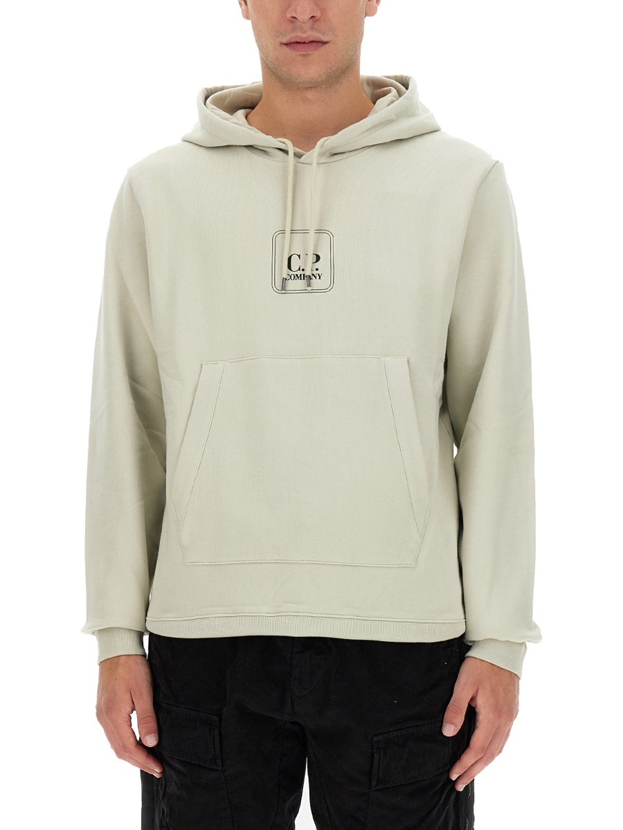 Grey cp outlet company hoodie