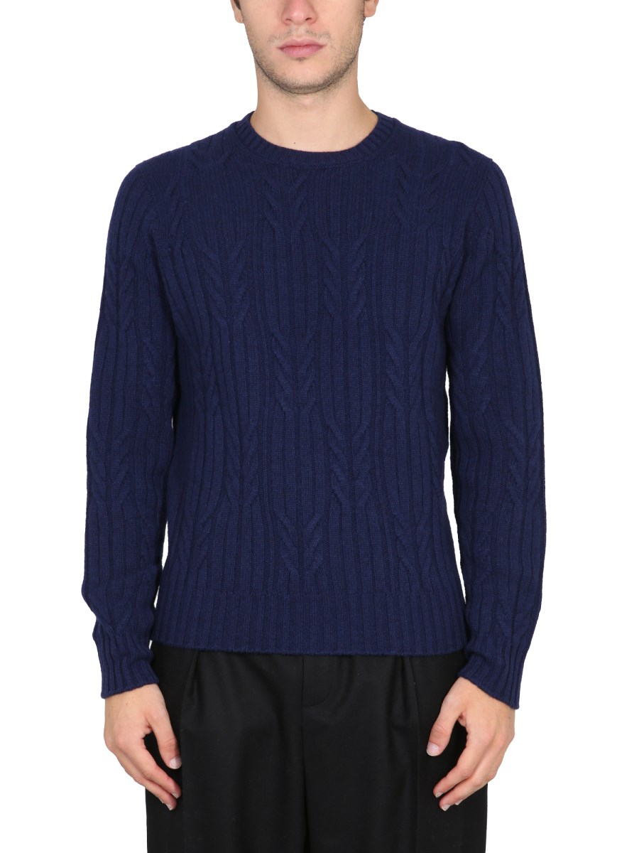 DRUMOHR - CASHMERE CREWNECK SWEATER - Eleonora Bonucci