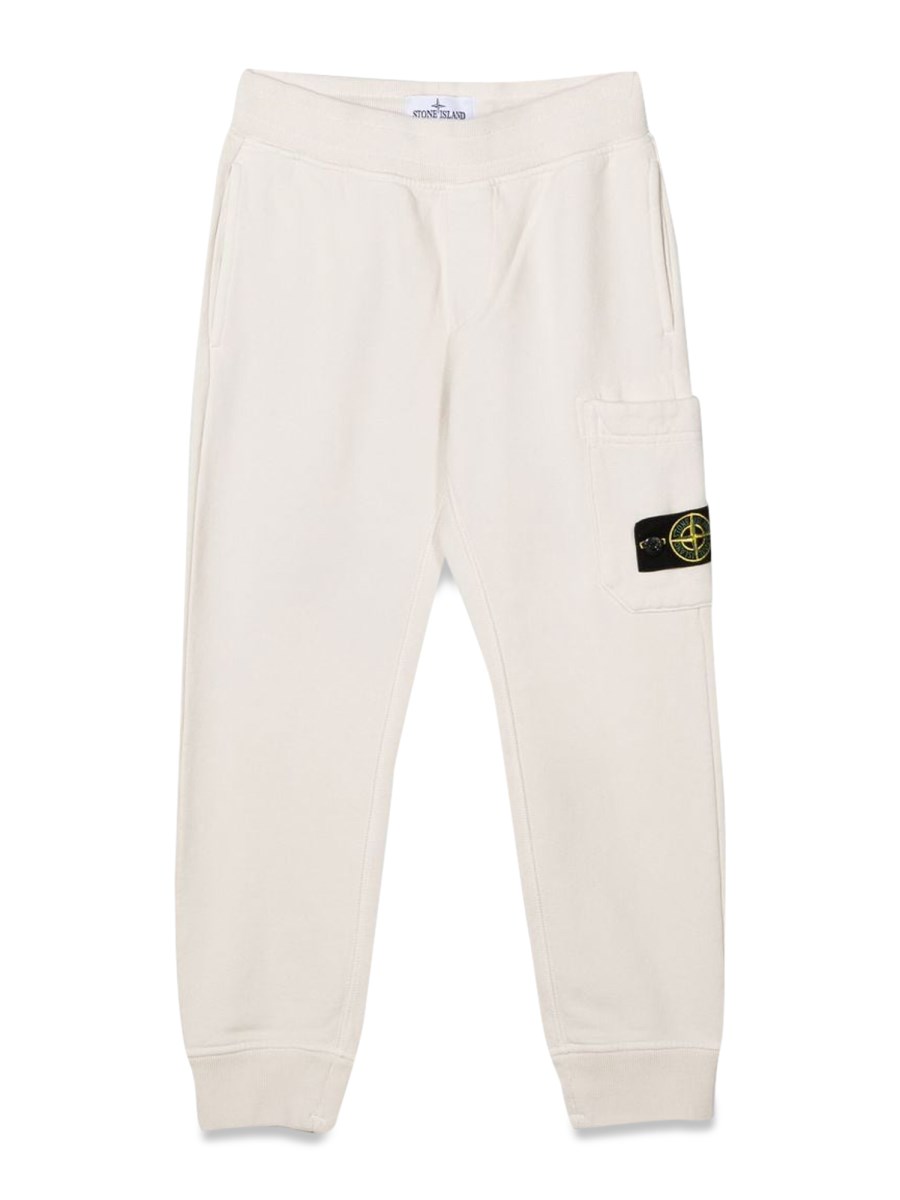 STONE ISLAND PANTALONE IN FELPA