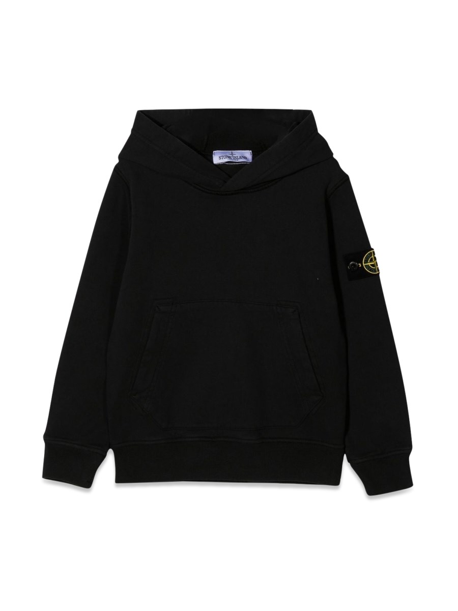 Stone island felpa store con cappuccio