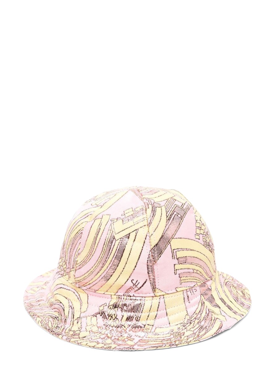 EMILIO PUCCI CAPPELLO DA PESCATORE CON MOTIVO GRAFICO