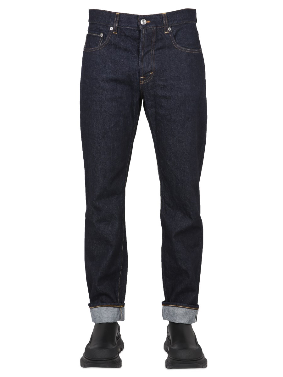 DEPARTMENT FIVE JEANS IN DENIM DI COTONE