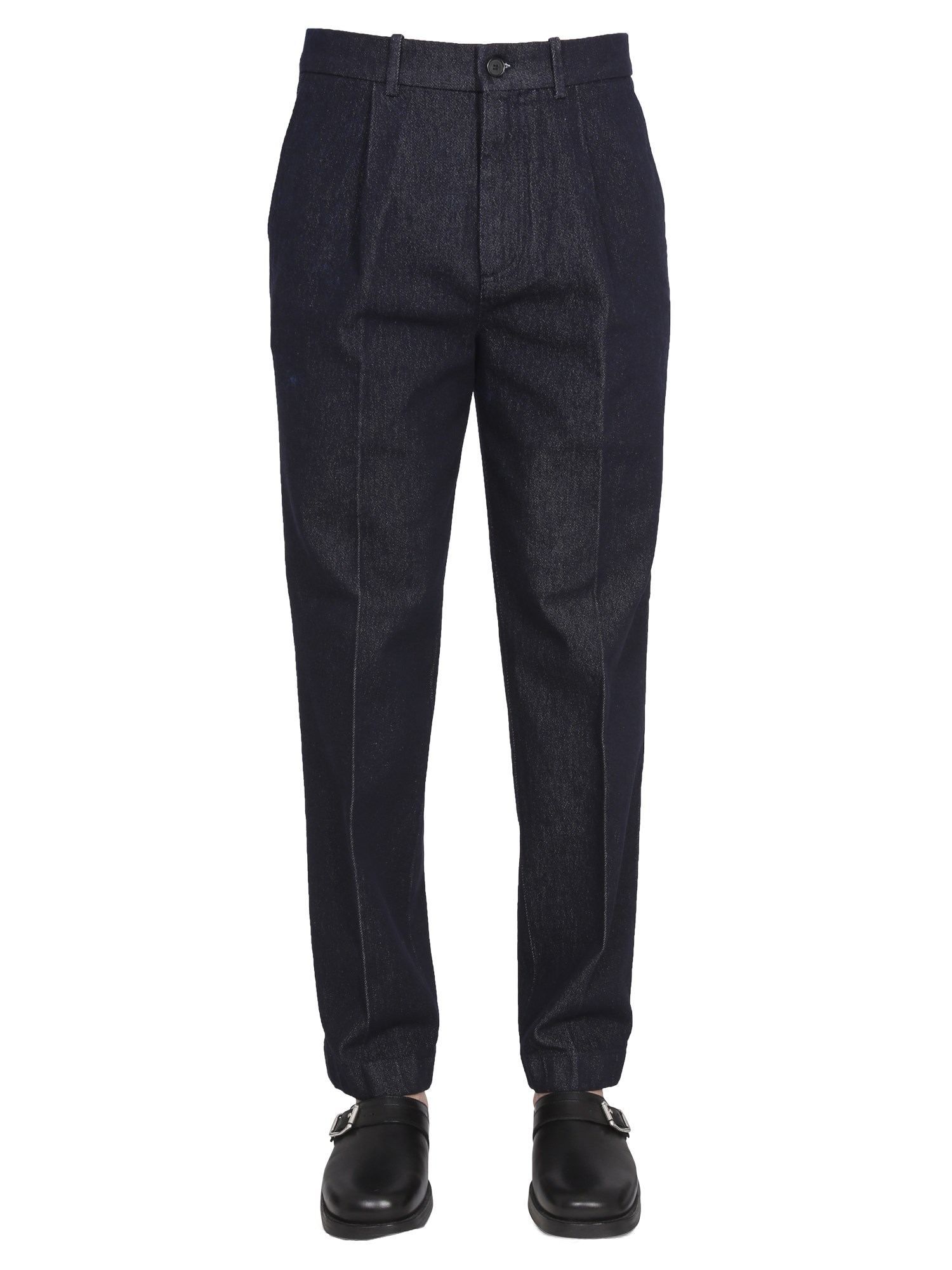 Shop Department Five Yang Pants In Blue