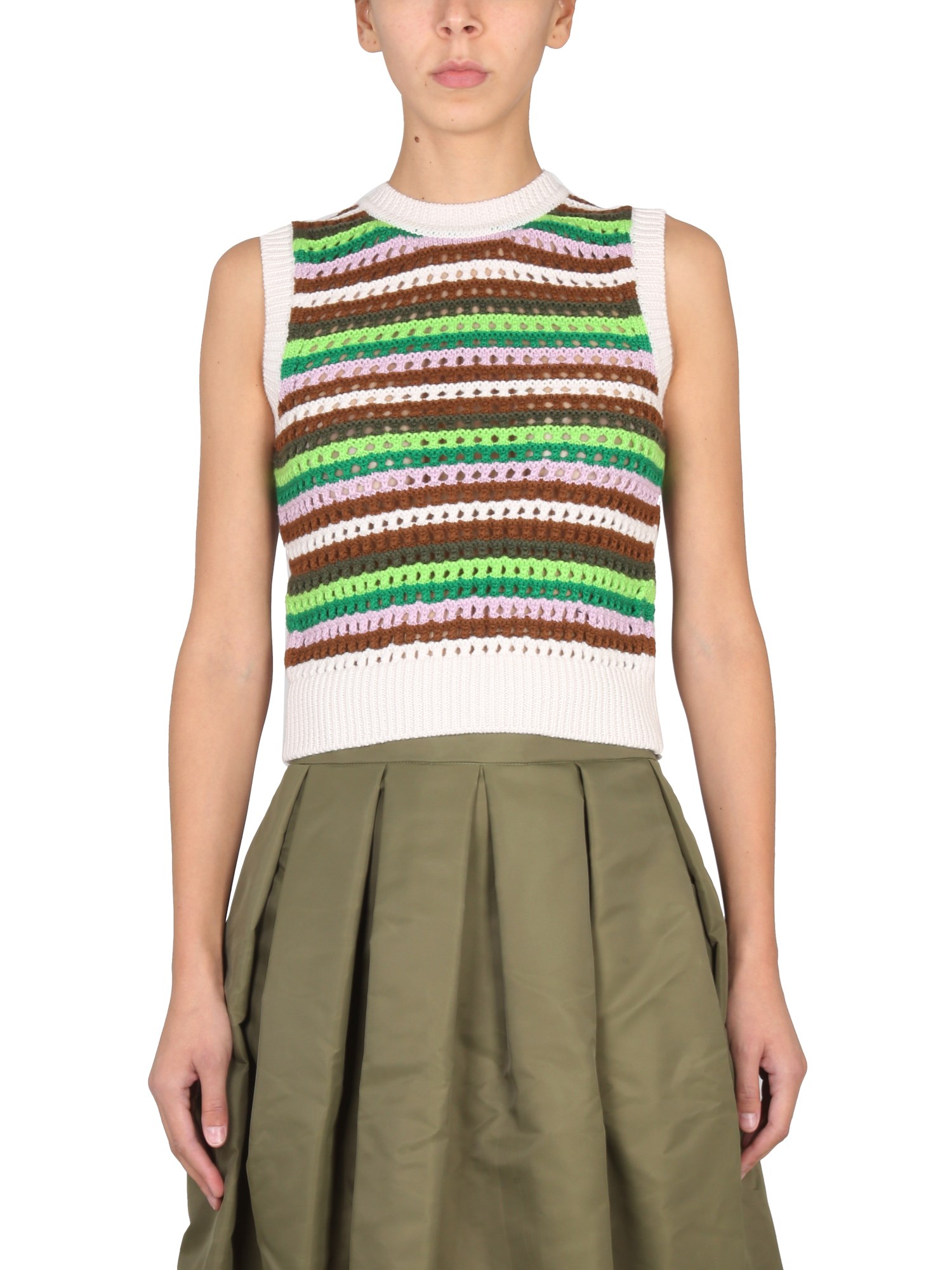 Shop Department Five Top "patty" In Multicolour