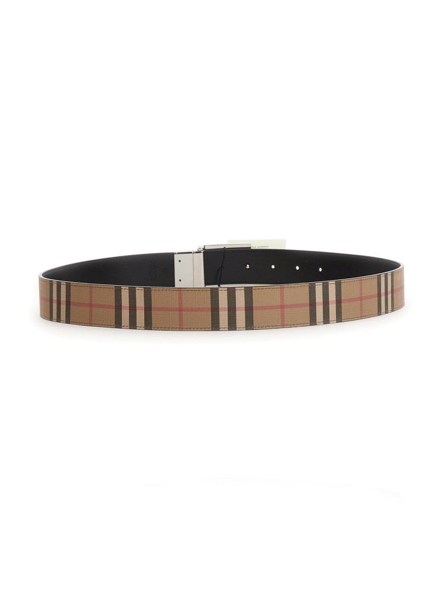 Burberry Burberry Vintage Check Reversible Belt - Stylemyle