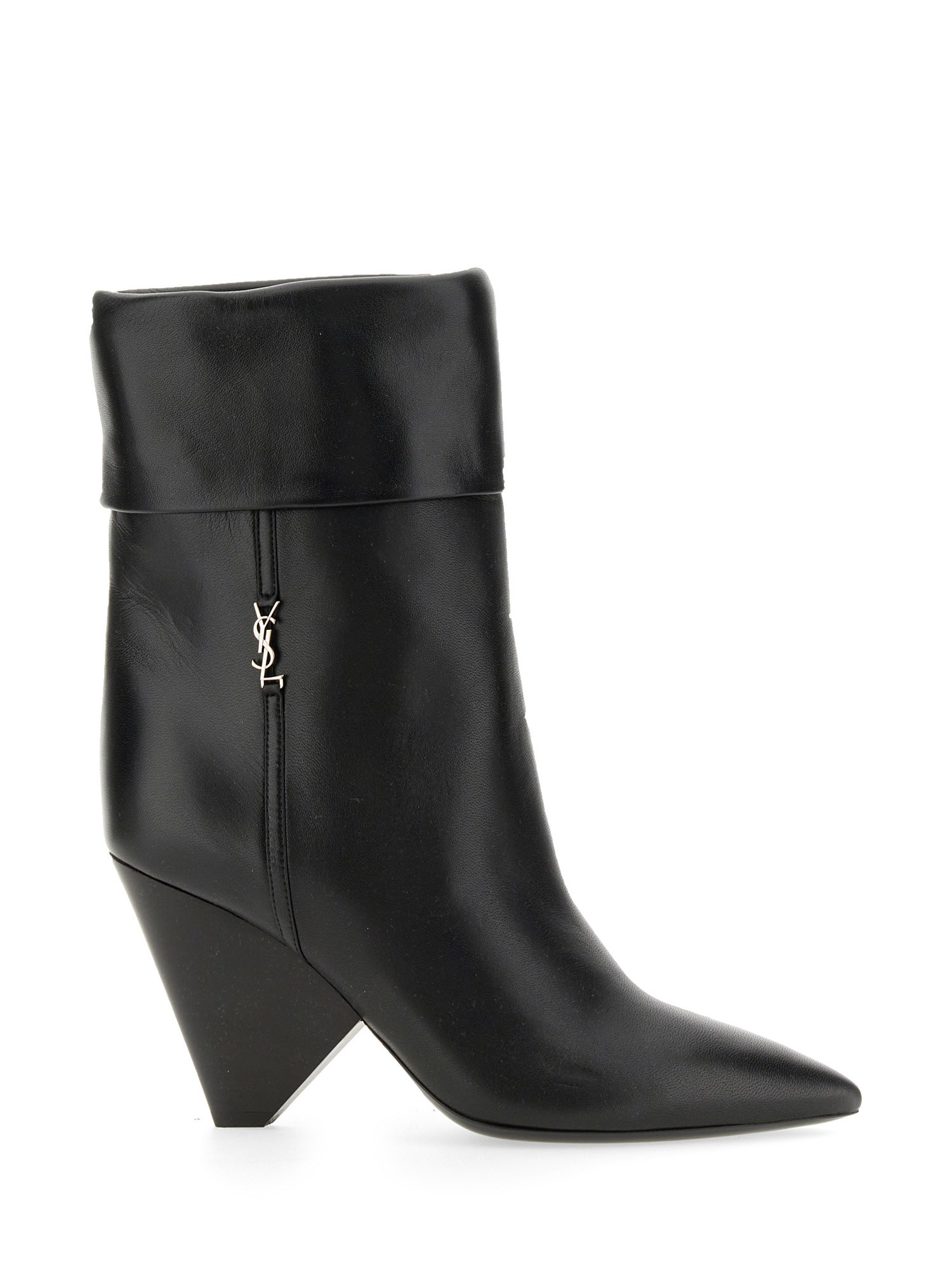 Shop Saint Laurent Niki Boots. In Black