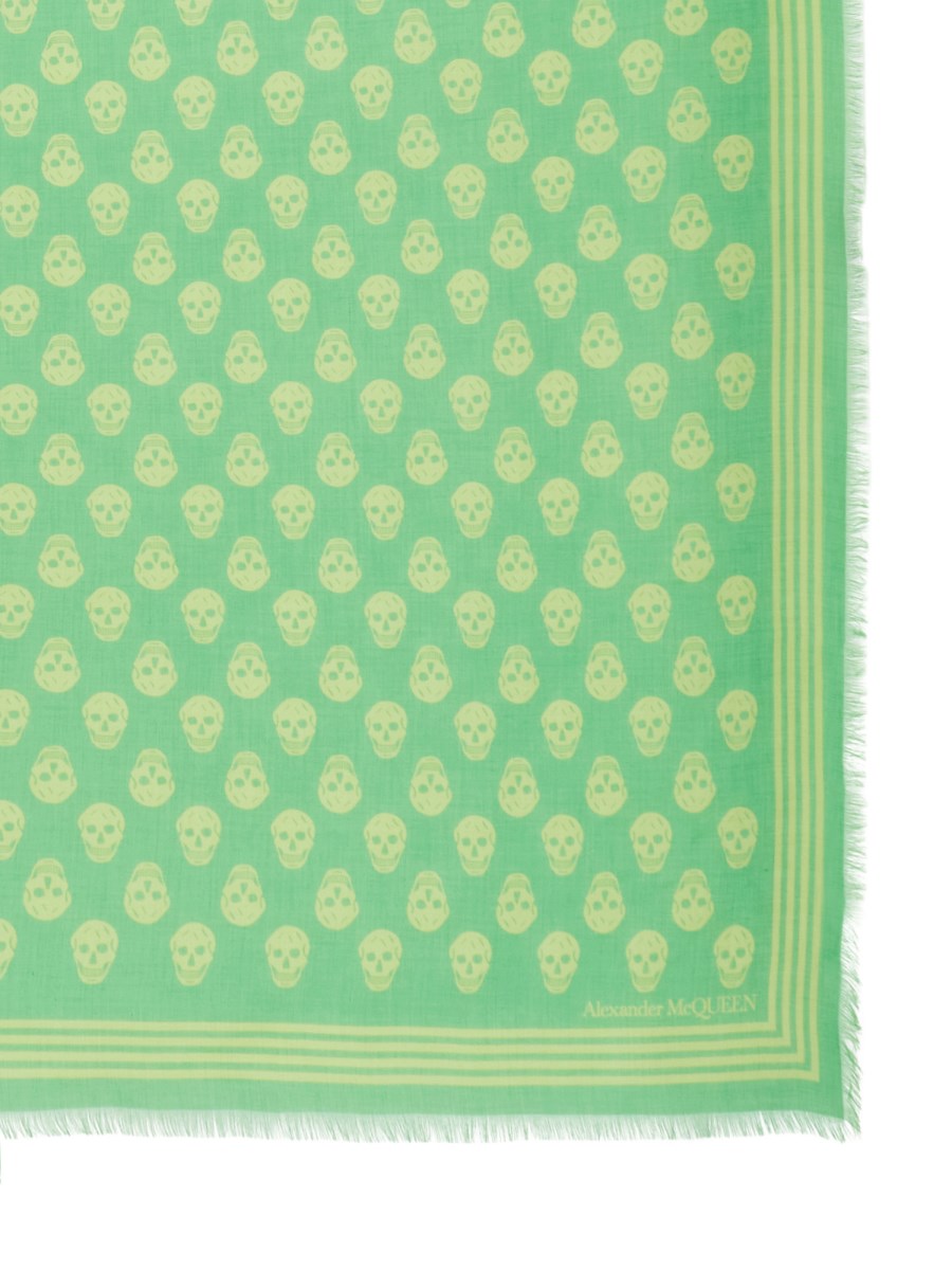FOULARD CON STAMPA BIKER SKULL