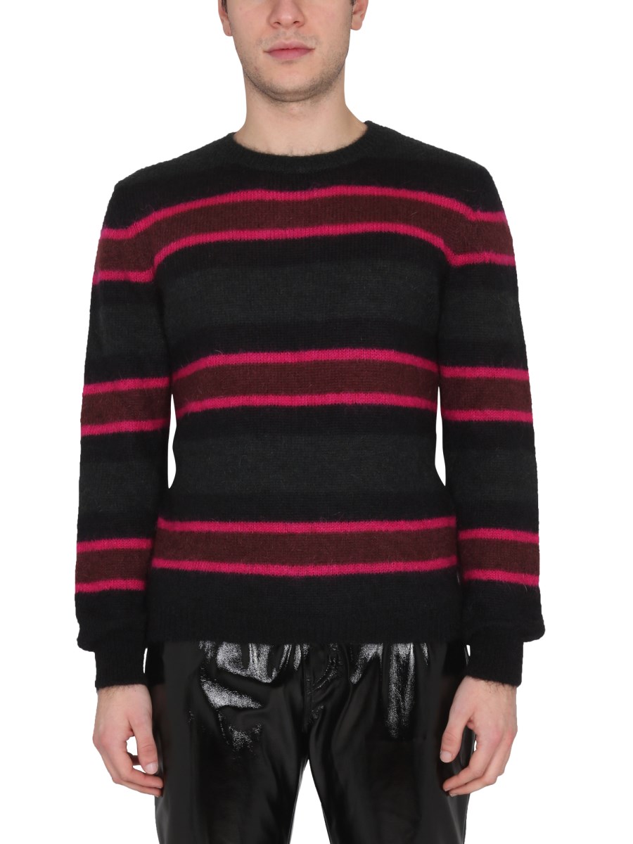 SAINT LAURENT MAGLIA IN MOHAIR