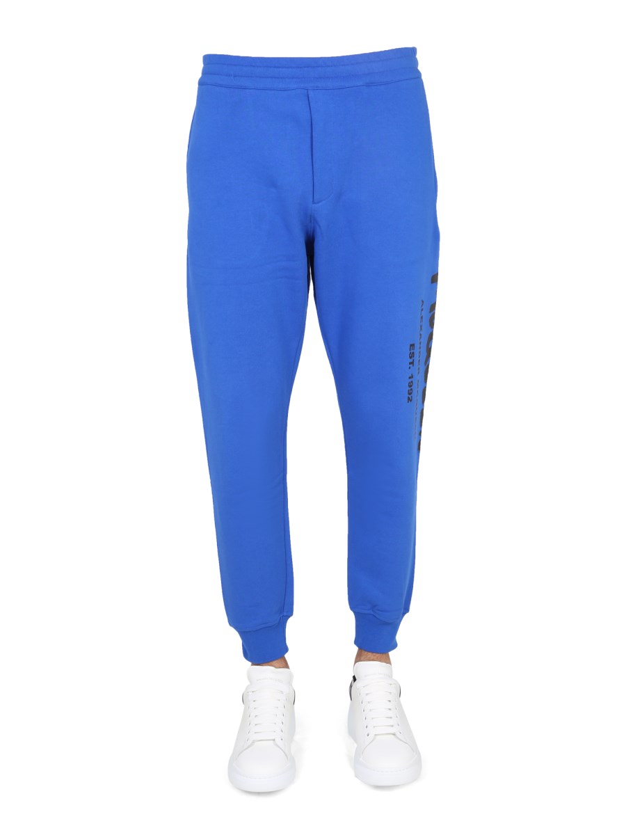 PANTALONE JOGGING CON LOGO GRAFFITI