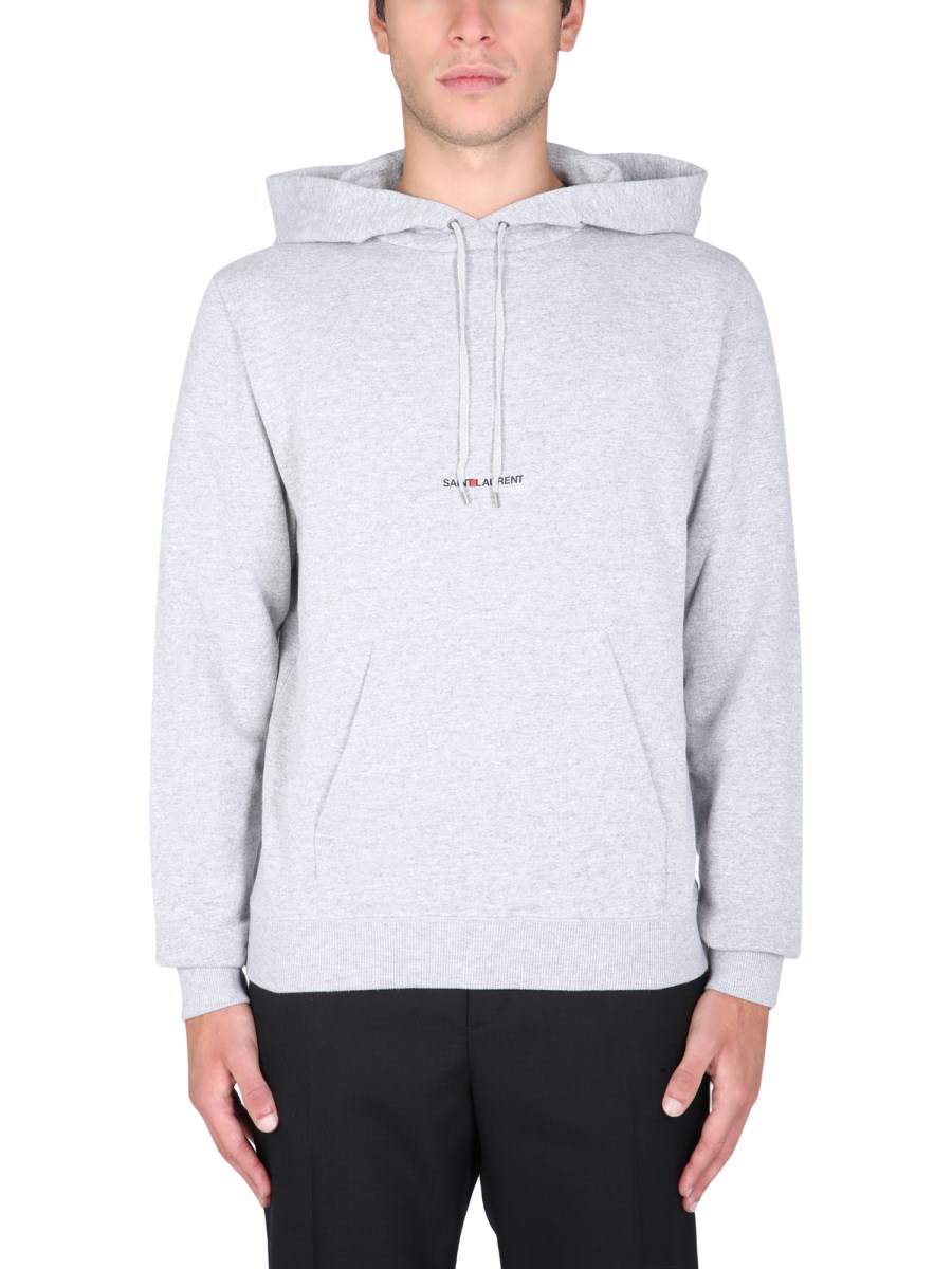 Saint laurent sale archive logo hoodie