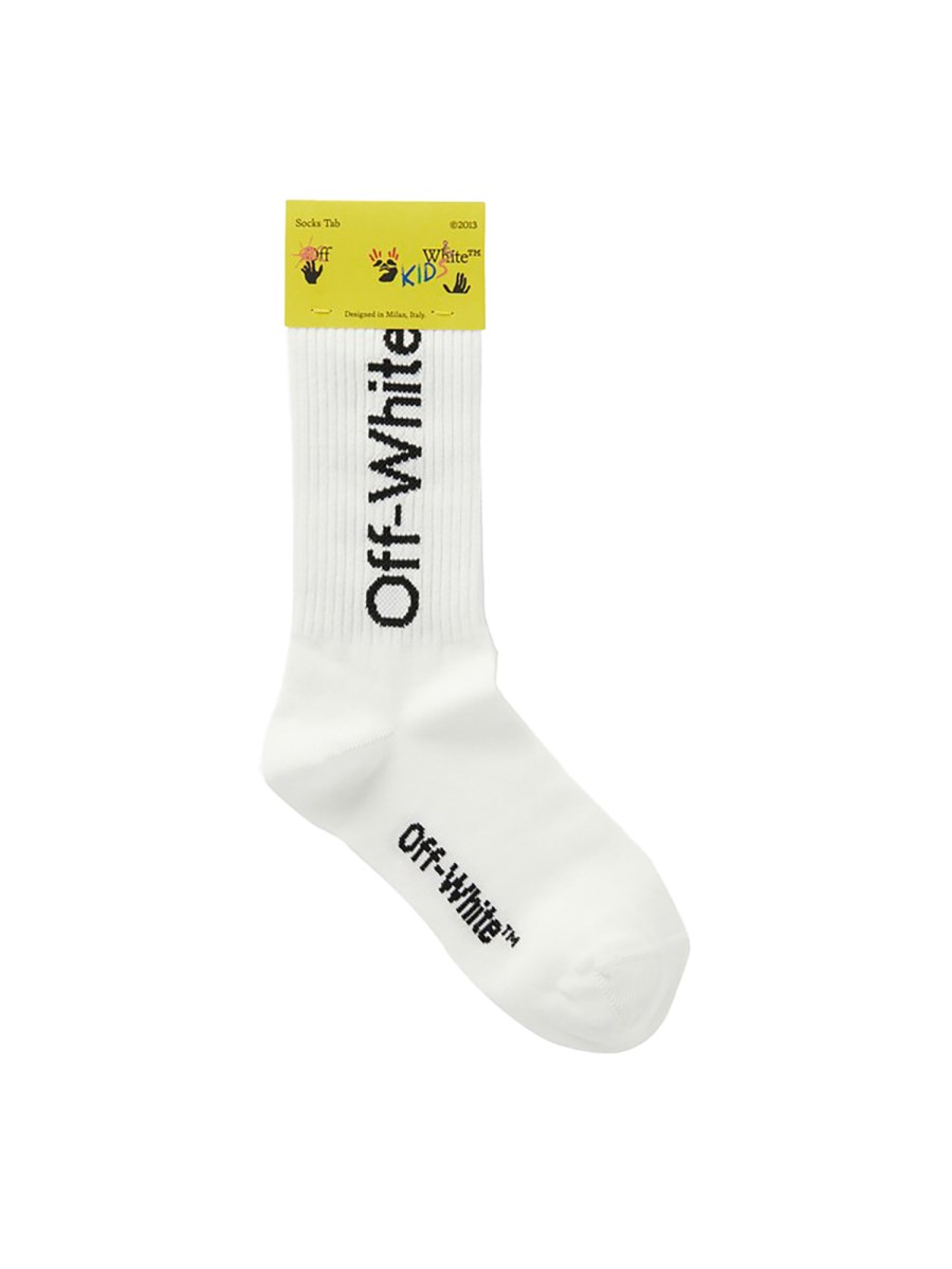 OFF WHITE DIAGONAL SOCKS