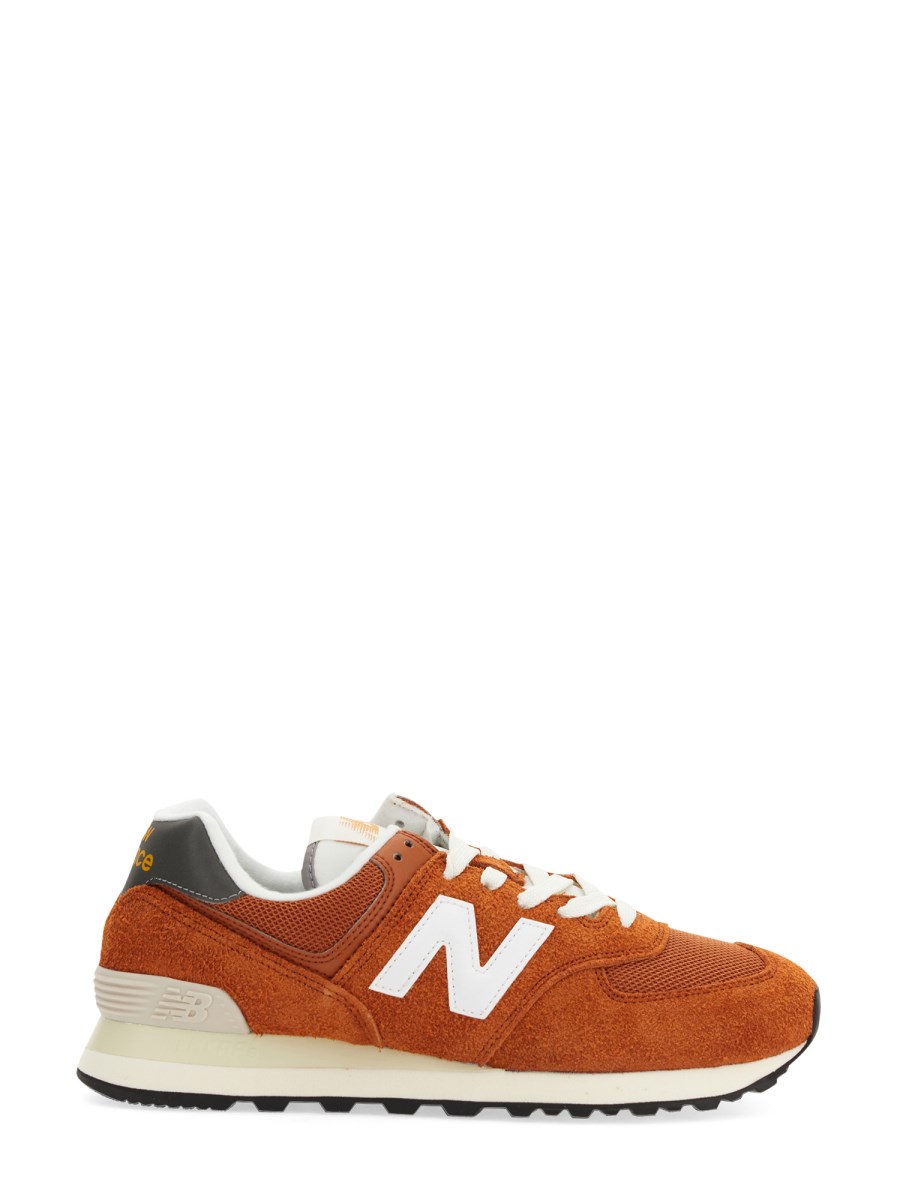 NEW BALANCE SNEAKER 574 IN MESH E SUEDE