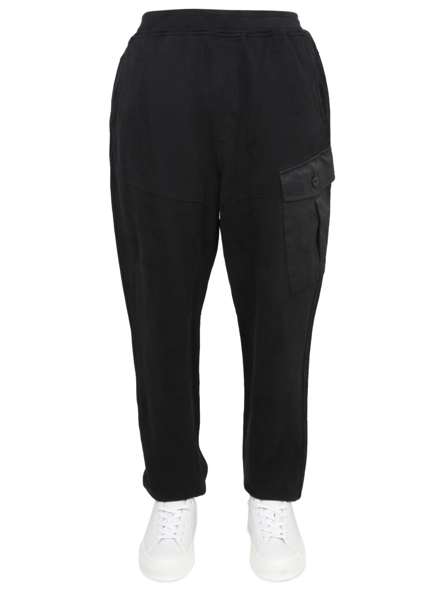 TEN C PANTALONE SPORTIVO IN COTONE