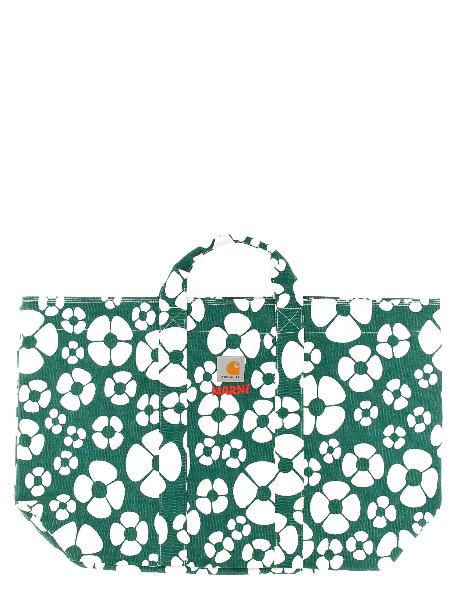 Marni X Carhartt Wip Shopping Bag In Green | ModeSens