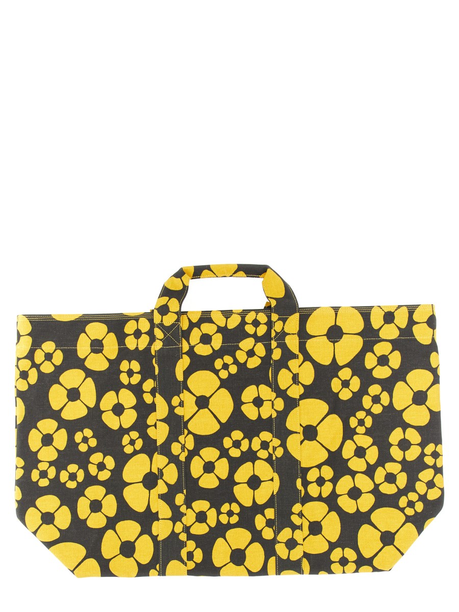 MARNI X CARHARTT WIP YELLOW SHOPPING BAG Eleonora Bonucci