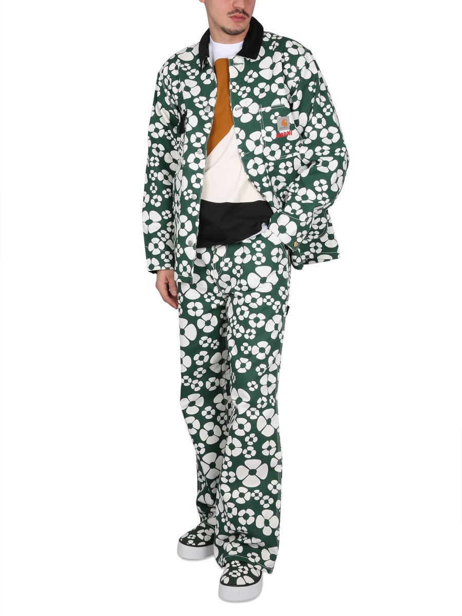 Marni x Carhartt WIP – Floral Jacket Green