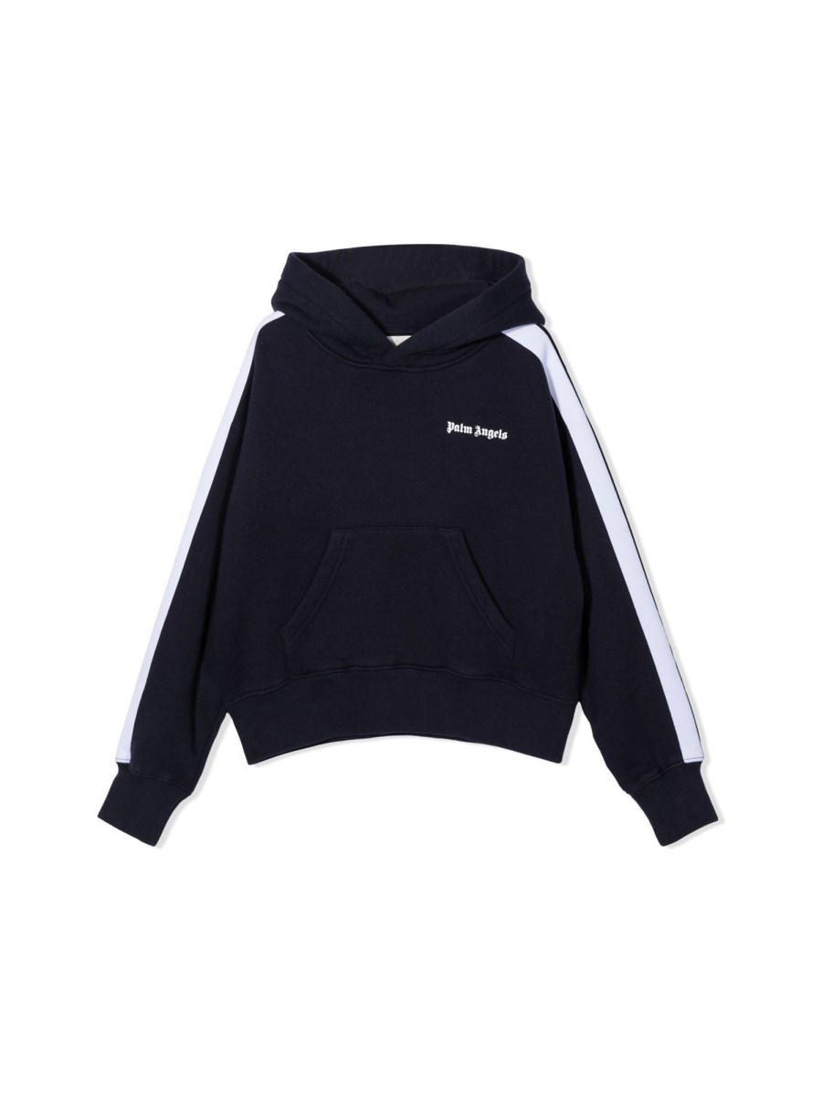 PALM ANGELS LOGO TRACK HOODIE