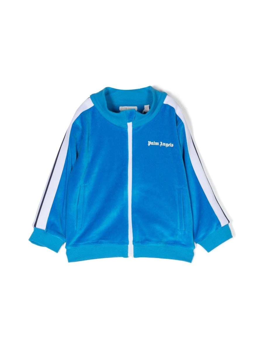 Shop Palm Angels Classic Logo Track Jacket