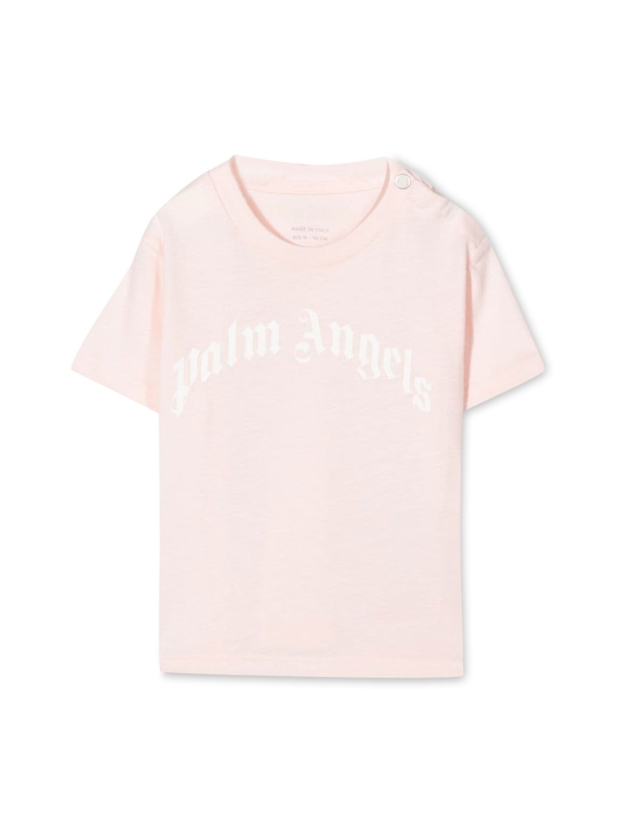 PALM ANGELS CURVED LOGO T-SHIRT