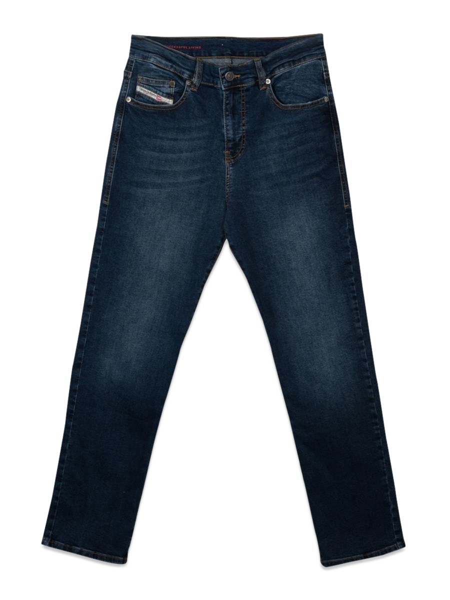 JEANS IN DENIM WASHED STRETCH