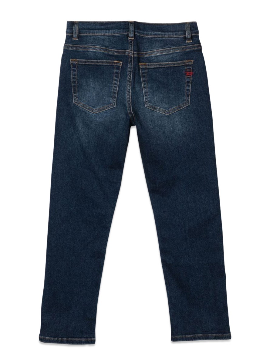 JEANS IN DENIM WASHED STRETCH