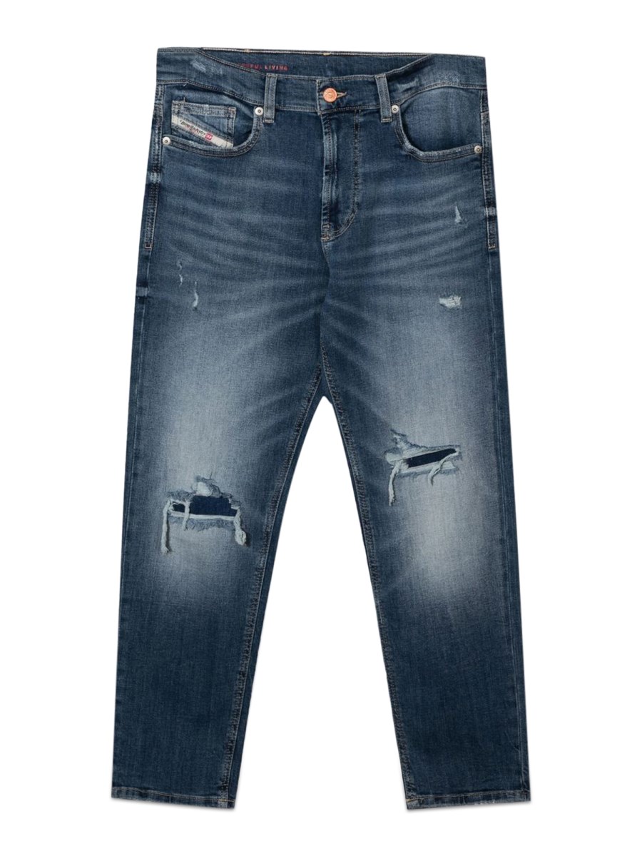 JEANS LUCAS CON ROTTURE PATCH