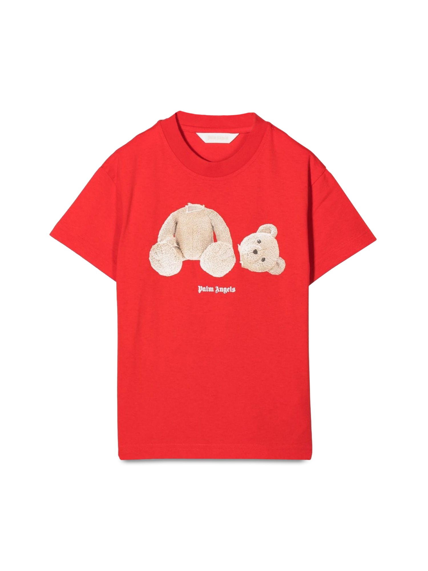 BEAR T-SHIRT in red - Palm Angels® Official