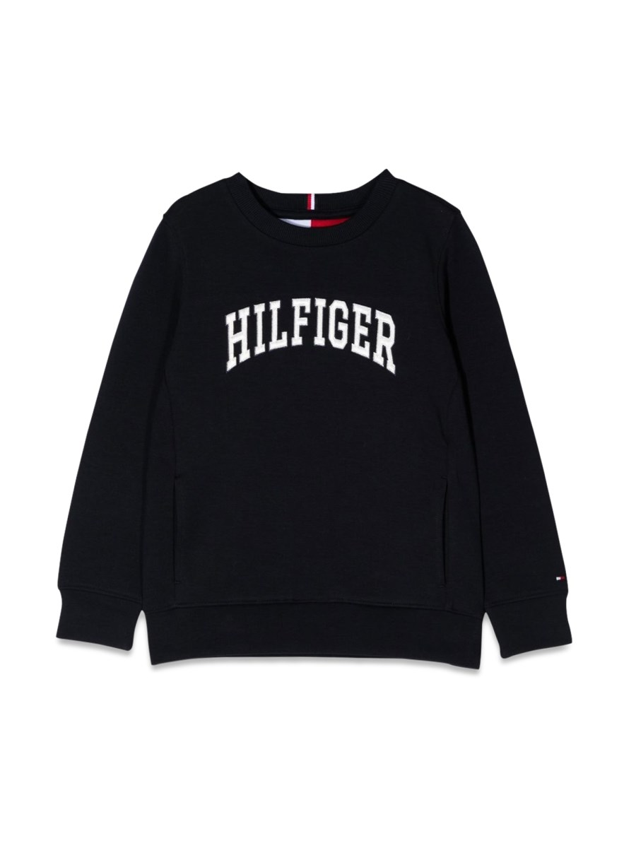 TOMMY HILFIGER FELPA GIROCOLLO VARSITY