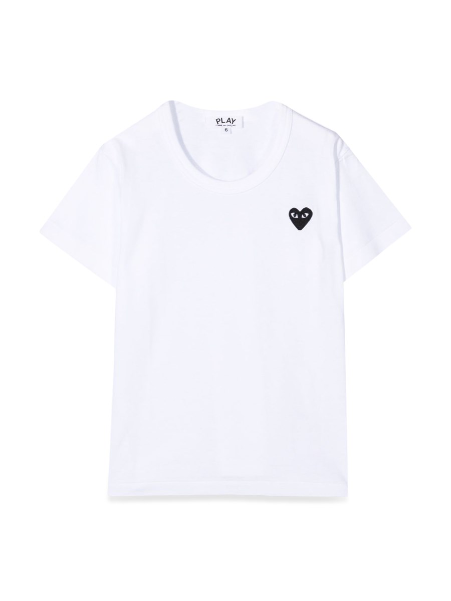 Comme des garcons play shirt black best sale