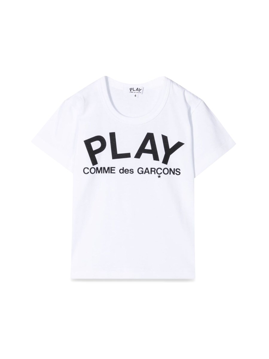 COMME DES GARCONS PLAY T-SHIRT M/C LOGO