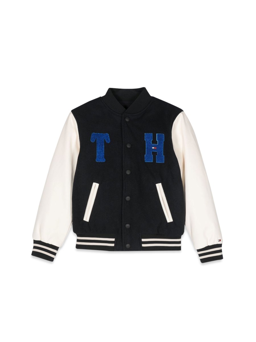 REVERSIBLE VARSITY BOMBER