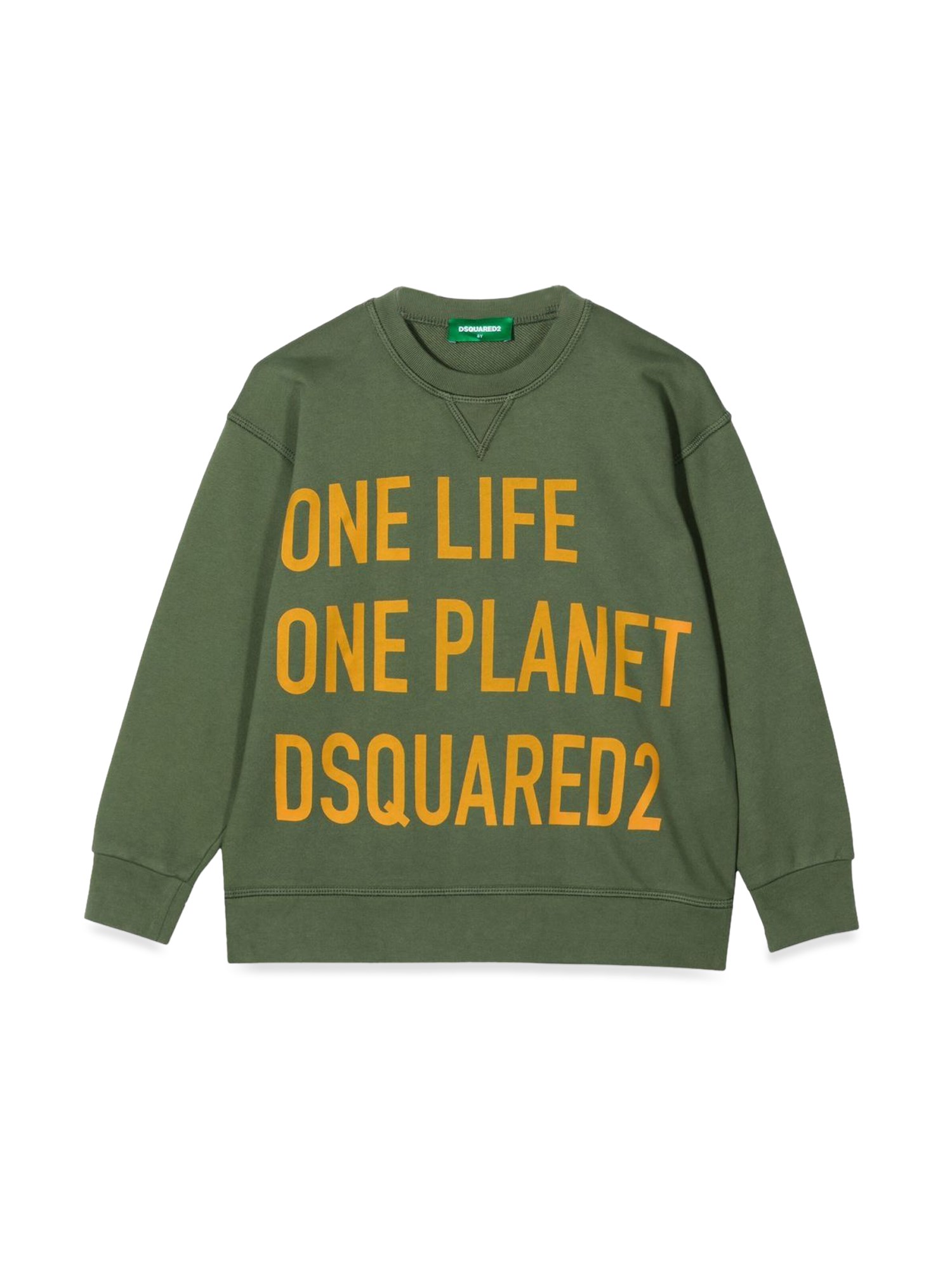 dsquared one life one planet sweatshirt