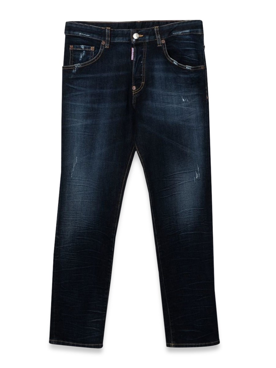 Dark blue 2024 dsquared jeans